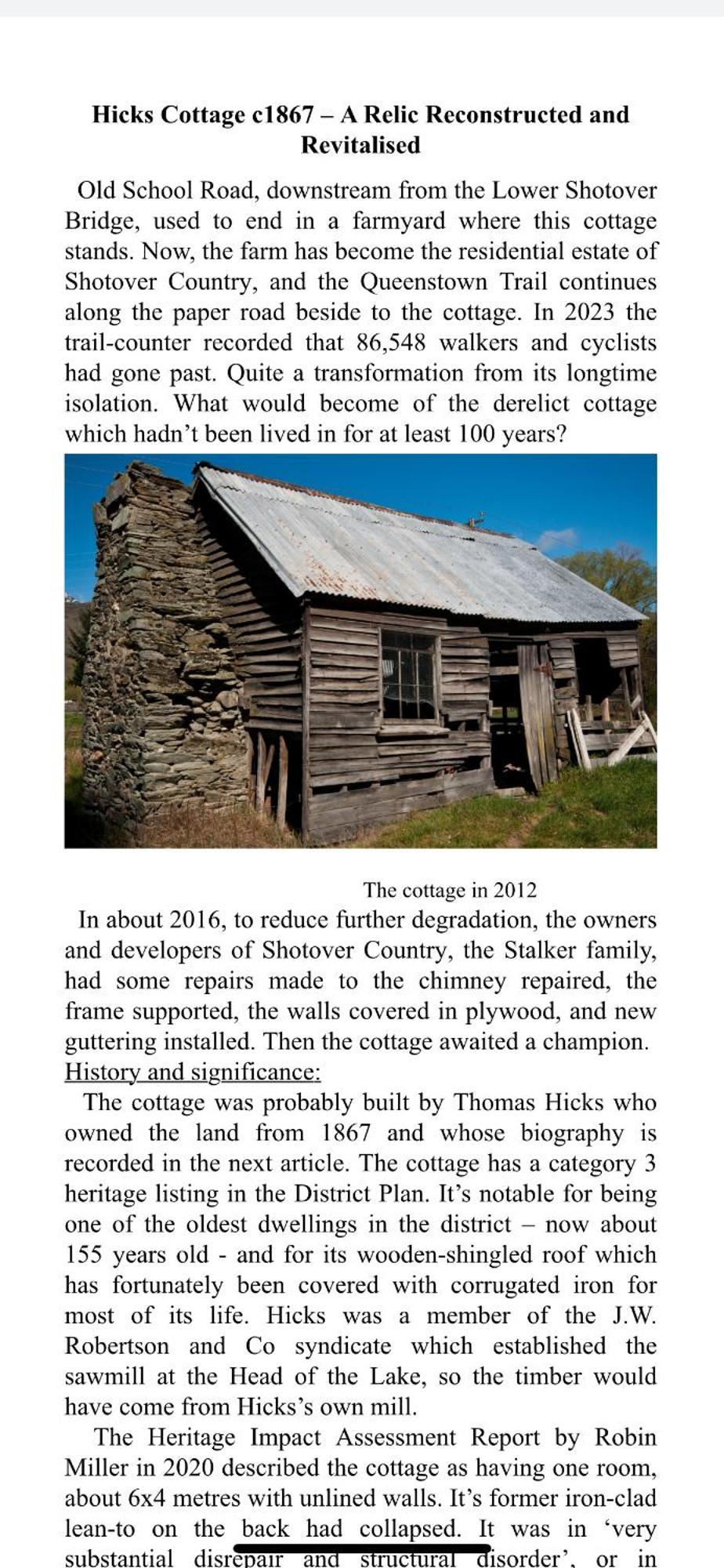 Hicks Cottage ควีนส์ทาวน์ ภายนอก รูปภาพ